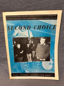 Second Choice #3 Fanzine Zine Punk Emo Hardcore In My Eyes Promise Ring Endeavor - Picture 1 of 3