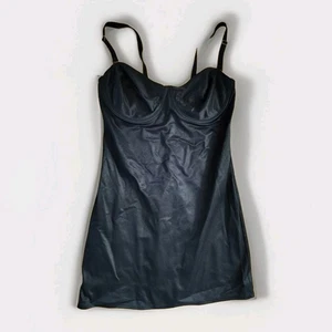 Nancy Ganz Body Slimmers Black Underwire Shapewear Slip Dress SZ 34B - Picture 1 of 3
