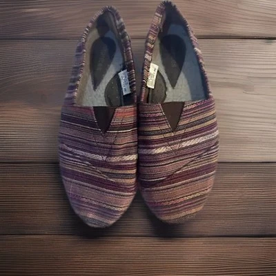 Maurices туфли Y2K женщин 8 М Artsy Elle фестиваль ткани плоскостях мокасины работы Aztec - Изображение 1 из 4