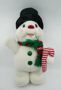 Play by Play “Frosty the Snowman Vintage 1992 Plush Standing Candy Cane 15” Tall - Picture 1 of 14