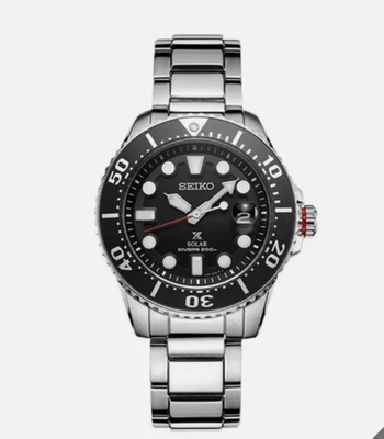 Seiko Solar Automatic Charging Men's Watch Professional Diving 200m SNE437P1 - Image 1 of 4