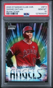 2020 Stadium Club Chrome Shohei Ohtani Beam Team PSA 10 Gem Mint #BT3 - Bild 1 von 3