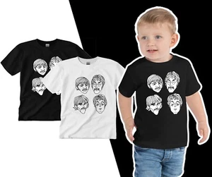 Beatles KID TODDLER Classic Rock Band Toddler T-shirt Tee New - Picture 1 of 5