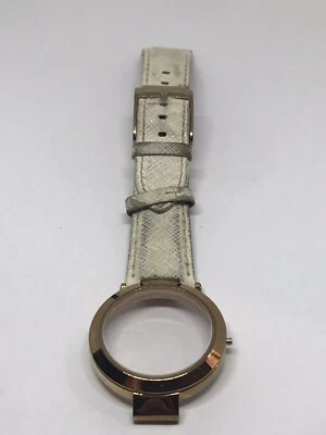 Michael Kors MK Watch Band Leather Woman’s Men’s Parts Used 12mm Z461 - Image 1 of 4