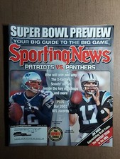 SPORTING NEWS-JAN 26, 2004-PATRIOTS/BRADY V PANTHERS/DELHOMME-COMPLETE MAGAZINE
