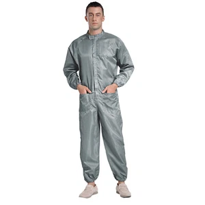Mens Romper Boilersuit Bodysuit Work Jumpsuit Workwear Dustproof Safety Cargo - Picture 1 of 64