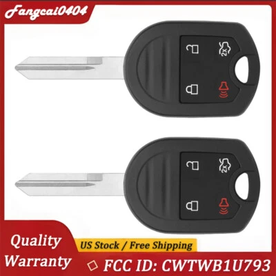 Replacement for 2003-2017 Ford Expedition Taurus Remote Car Keyless Key Fob Pair Foto 1 de 4