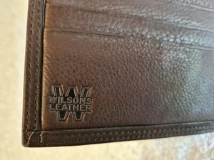 Genuine Wilsons Leather Wallet, 8x Credit Card Slots, 2x Note Compartments (New) - Picture 1 of 8