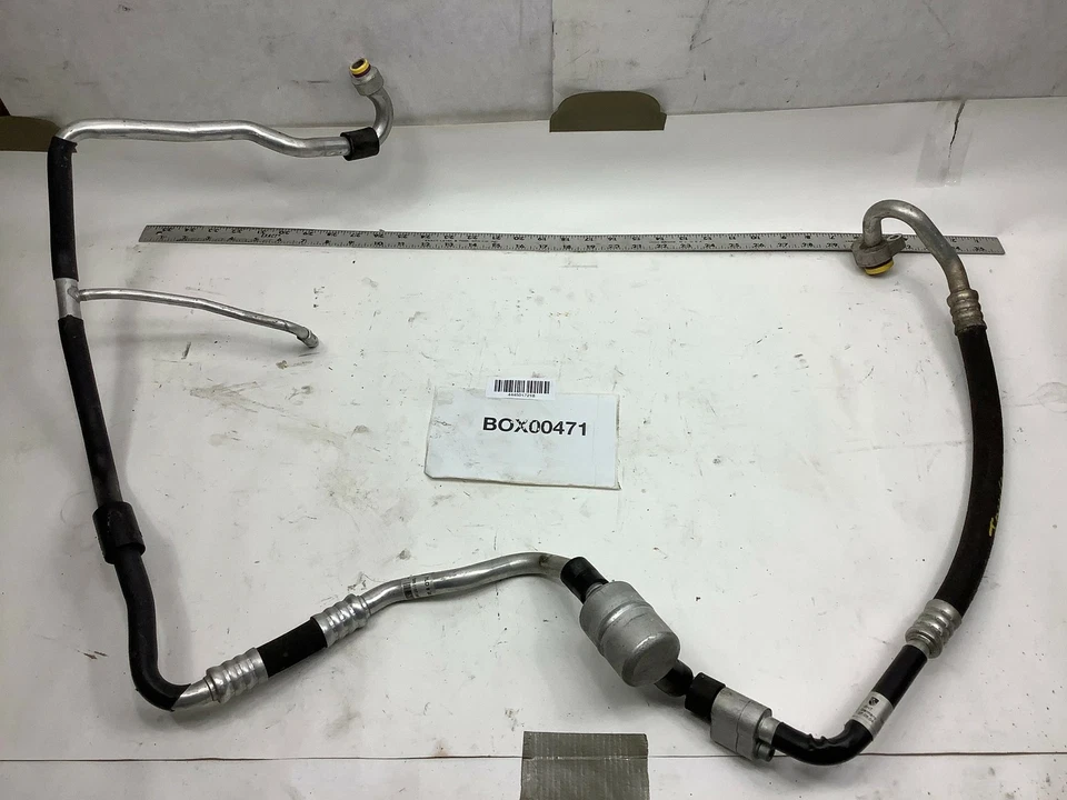 Volkswagen Touareg 2005 4,2 L aire acondicionado condensador línea manguera tubo fabricante de equipos originales+ Foto 1 de 4