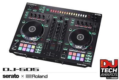 Roland / AIRA DJ-505 DJ controller for Serato DJ from Japan EMS w/ Tracking NEW - Image 1 of 4