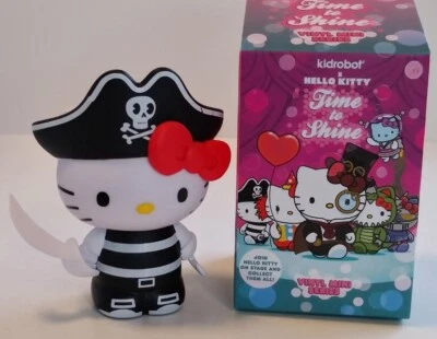 Kidrobot x Hello Kitty Time to Shine PIRATE 🐱☠ 3" Vinyl Figure - 1/24 NEW - Image 1 of 4