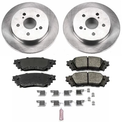 PowerStop Disc Brake Kit Rear - Fits Lexus NX200t 2015-2017, Lexus NX300 2018-20 Foto 1 de 4