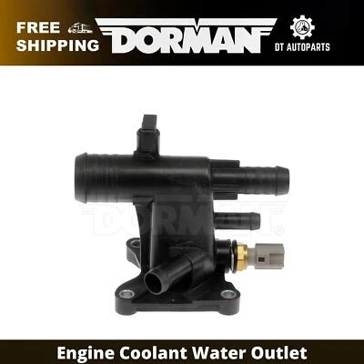 For 2013-2018 Ford Focus Dorman Engine Coolant Water Outlet 2014 2015 2016 2017 - Image 1 of 4