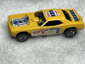 Hot Wheels Redline SNAKE Funny Car Yellow Enamel US Very Nice !! - Picture 1 of 5