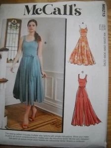 McCall R11044 / 8215 Dresses Women's size 26w-32w Sewing Pattern - Bild 1 von 2