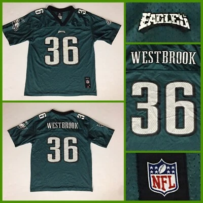 Детская футболка BRIAN WESTBROOK Philadelphia Eagles зеленая молодежная Reebok - большая 14-16 - Изображение 1 из 4