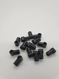 LEGO 10 x Verbinder schwarz Black Technic Axle and Pin Connector #1 Angled 32013 - Bild 1 von 1