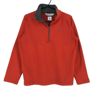 COLUMBIA Kid's Boy's 1/4 Zip Neck Fleece Jumper Pullover Size 14/16 y.o - Picture 1 of 9