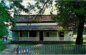 Postal Becky Cable House Cades Cove Parque Nacional Grandes Montañas Humeantes - Imagen 1 de 2