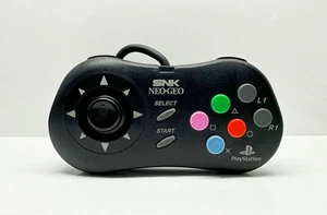 PS2 SNK NEO GEO PAD2 SONY PlayStation 2 Official Controller Tested Work - Picture 1 of 2