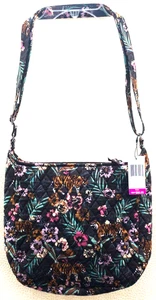 Vera Bradley XLCrossbody Schultertasche in Bali Jungle mit Tigern.   Neu mit Etikett - Bild 1 von 4