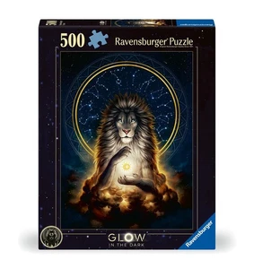 Erwachsenenpuzzle 500 Teile - Leuchtender Löwe,  - Bild 1 von 1