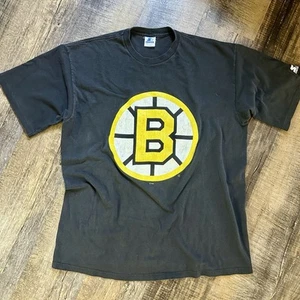vintage early 90s boston bruins cam neely starter tee made in usa xl - Picture 1 of 8