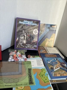 AD&D 1990 2ª Ed. Castles Box Set 1056 TSR Advanced Dungeons & Dragons - Imagen 1 de 7