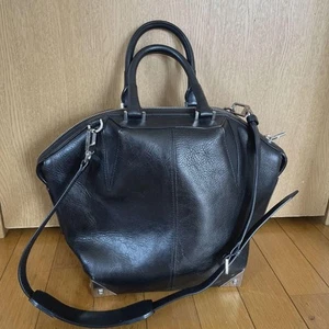 Alexander Wang Emile Leder Satchel Tote Bag Handtasche Top Handle Japan Gebraucht - Bild 1 von 12