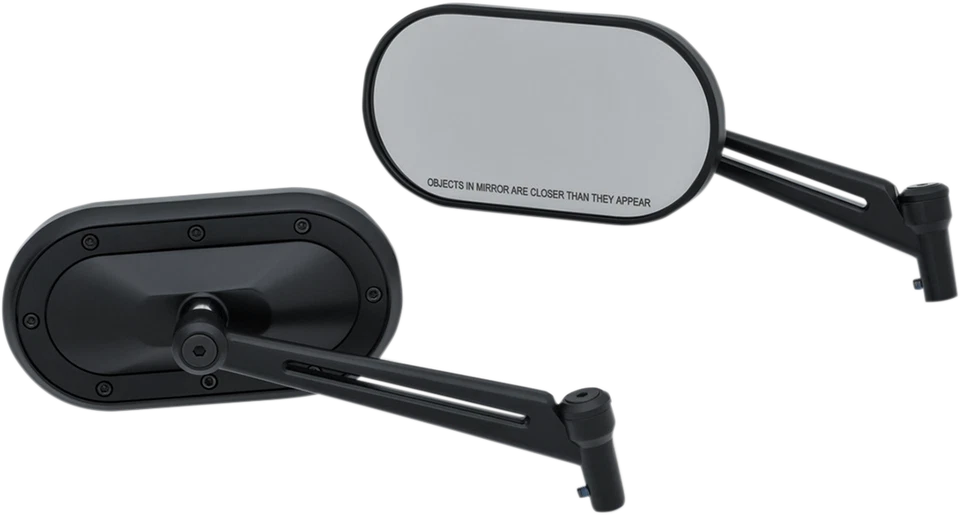 Espejos retrovisores industriales pesados negros Kuryakyn 1737 Foto 1 de 1