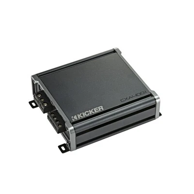 Kicker Car Audio Subwoofer Amplifier CX 400W Monoblock Class D 95dB Black 12V - Image 1 of 4