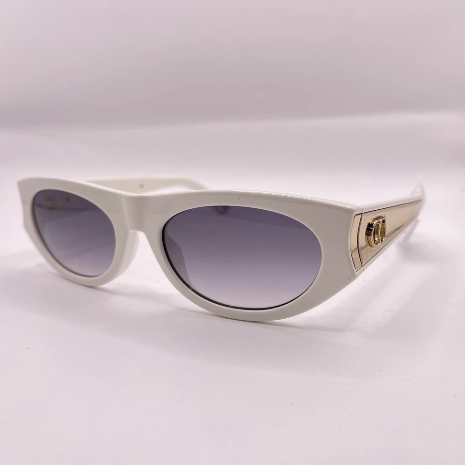 Gafas de sol Dior para mujer DiorGlow B2I estrechas mariposa degradadas CD40225I blancas Foto 1 de 4