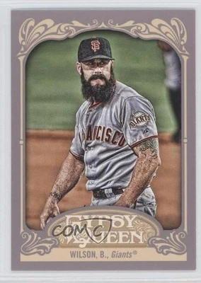 2012 Topps Gypsy Queen Brian Wilson #26 - Image 1 of 2