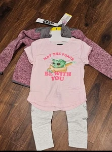 Star Wars Kids’ 3- Piece Fleece Set-Size 5 - Picture 1 of 3
