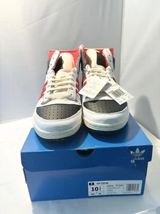 Adidas (Top Ten RB) Hi Men's Shoes (GV6628) White Black Red Size 9.5 New $100 - Picture 1 of 8