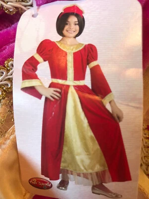 Storybook принцесса розовый бархат ребенка принцесса костюм большой (12-14) - Изображение 1 из 3