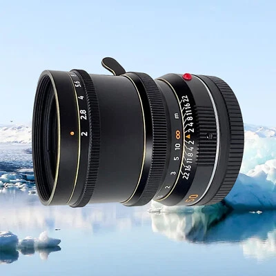 Light Lens Lab 50mm F2 SP2 Black Brass Cinema Lens for Leica M mount camera - Image 1 of 4