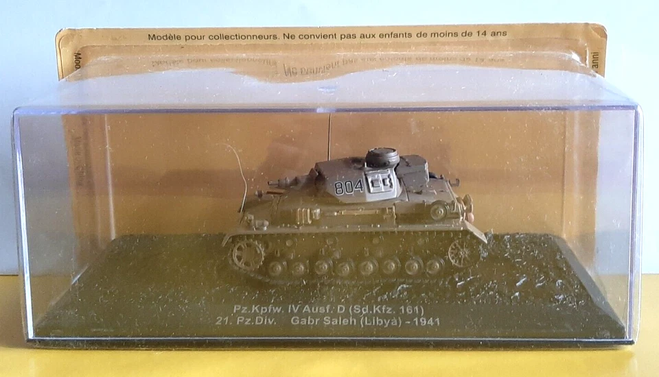 [102/15] TANK Pz.Kpfw. IV Ausf.D (Sd.Kfz. 161) - Gabr Saleh (Libya) 1941 - 1:72 - Immagine 1 di 1
