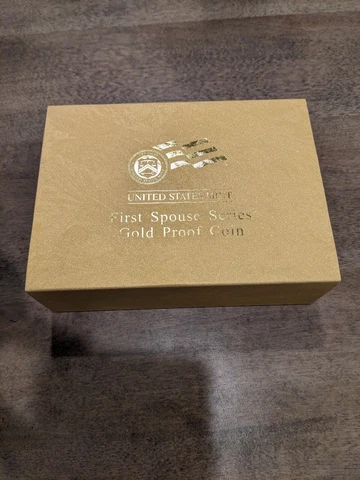 2007 First Spouse Series Dolly Madison Gold Proof Coin Cover