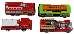 Diecast Firetruck Collection Hot Wheels 5 Alarm Old #5.5 Maisto Denver Pumper 17 - Picture 1 of 5
