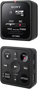 SONY Linear PCM IC Recorder ICD-TX800 B Black 16GB Japan 3.8 x 3.8 x 1.37 cm - Picture 1 of 7