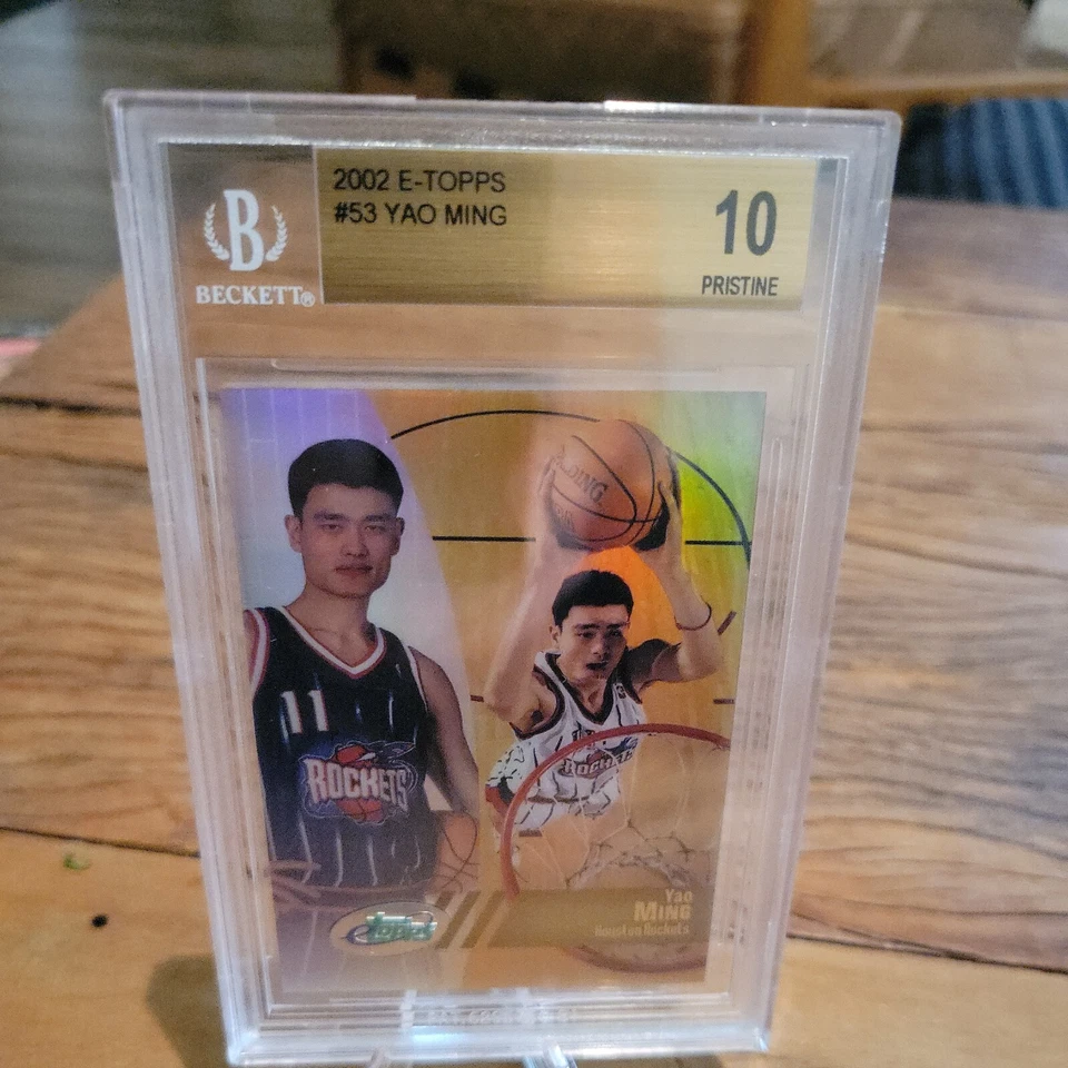 YAO MING 2002-03 Etopps RC BGS 10 PRISTINE   - Image 1 of 2