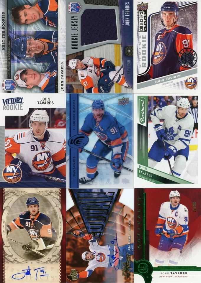 U PICK EM LOT (60+) John Tavares Base RC Insert AUTO JRSY SP  Collection cards - Image 1 of 1
