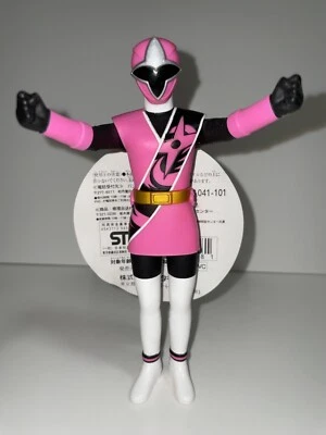 USED E958 Power Rangers Ninja Steel  Pink Sentai Hero Series 05 Momoninger - Image 1 of 4