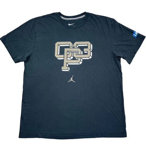Jordan Chris Paul CP3 Wake Forest Jersey Retirement Ceremony Jumpman t-shirt XL Cover