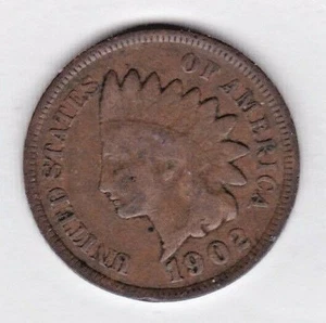 CENTAVO CABEZA INDIA 1902 en BUEN + estado :~ POR FAVOR VEA EL ESCANEO stk I0002 - Imagen 1 de 4