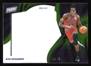 Memorabilia Jumbo Jugador del Día Panini Ayo Dosunmu 2022-23 SN, MEM #/49 - Imagen 1 de 2