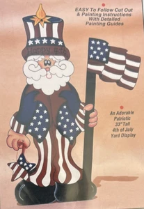 Vintage Rare Workshoppe Originals UNCLE SAMMY Tole Painting 1995 Pattern RH 601 - Bild 1 von 3