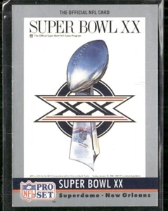 super bowl xx - Picture 1 of 2