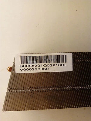 Toshiba C650 Cooling Heatsink V000220060 - Image 1 of 3
